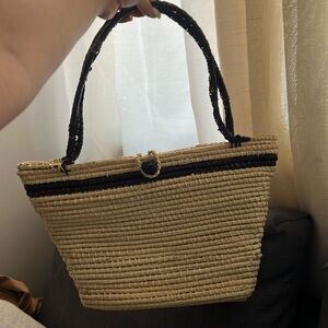 NEW woven tote bag